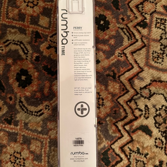 New in box! Rumba Time unisex analog slap watch - Picture 4 of 4